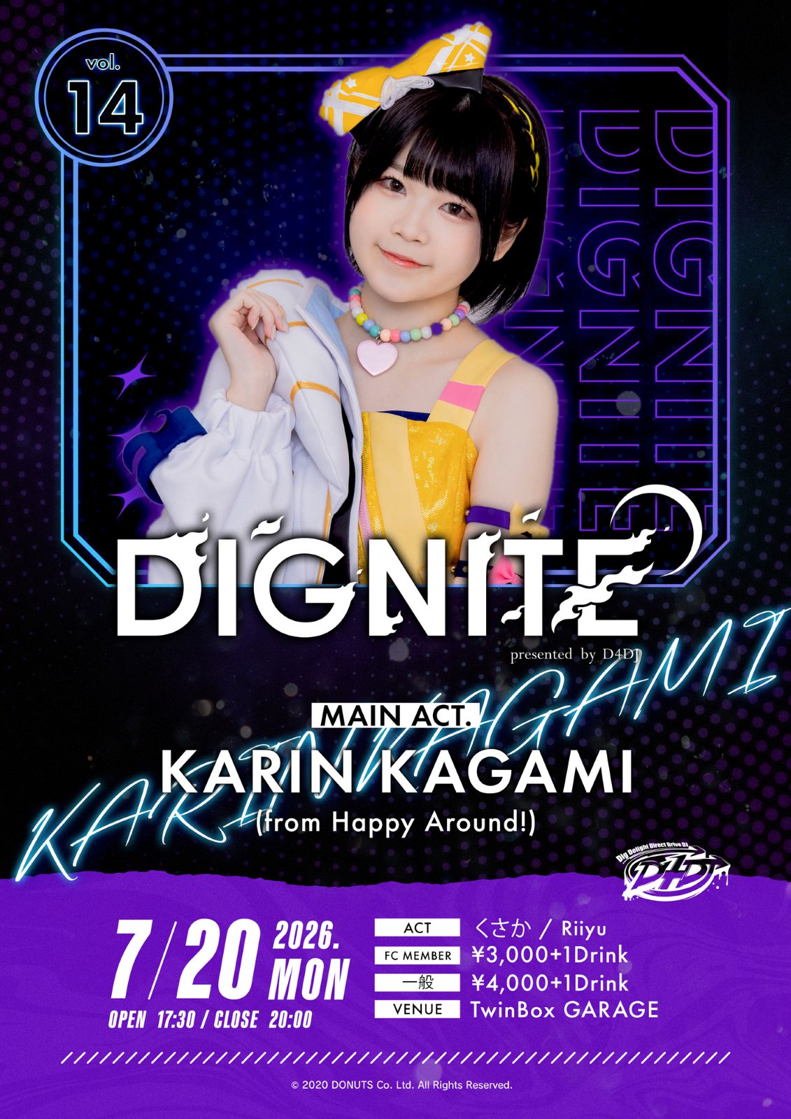 DIGNITE vol.14 フライヤー